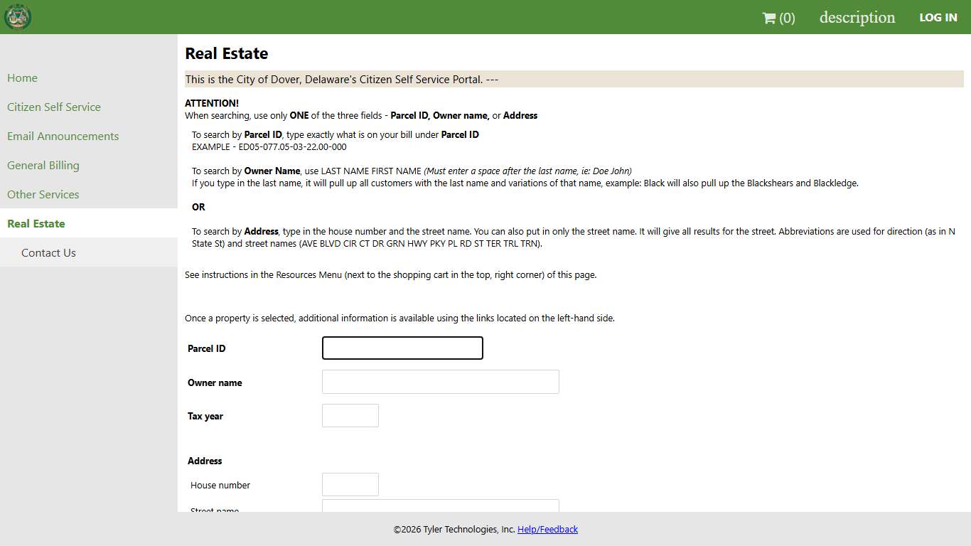 Real Estate Property Taxes