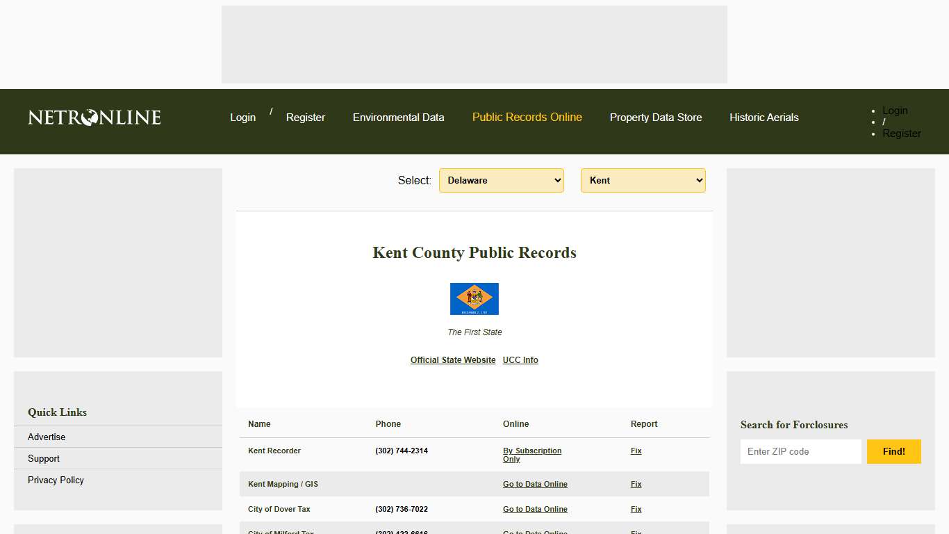NETR Online • Kent • Kent Public Records, Search Kent Records, Kent Property Tax, Delaware Property Search, Delaware Assessor