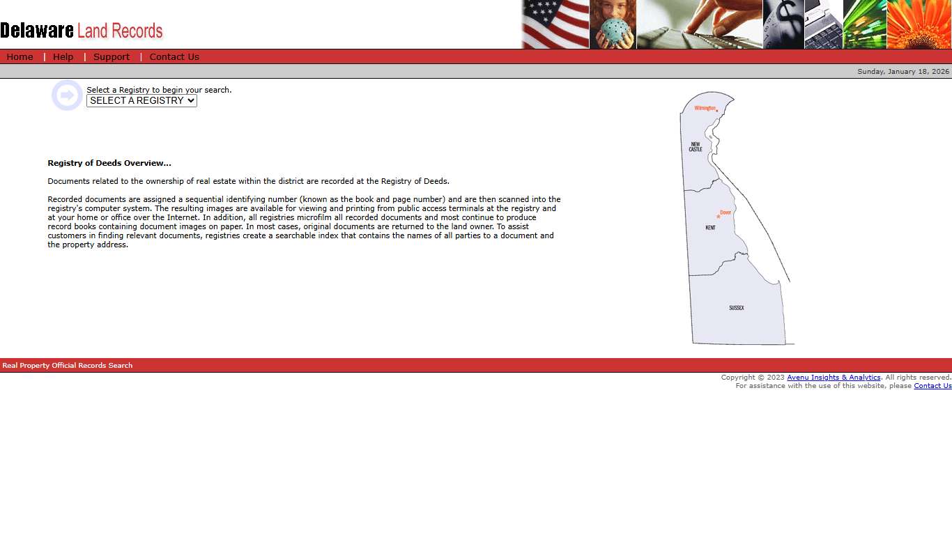 Real Property Official Records Search